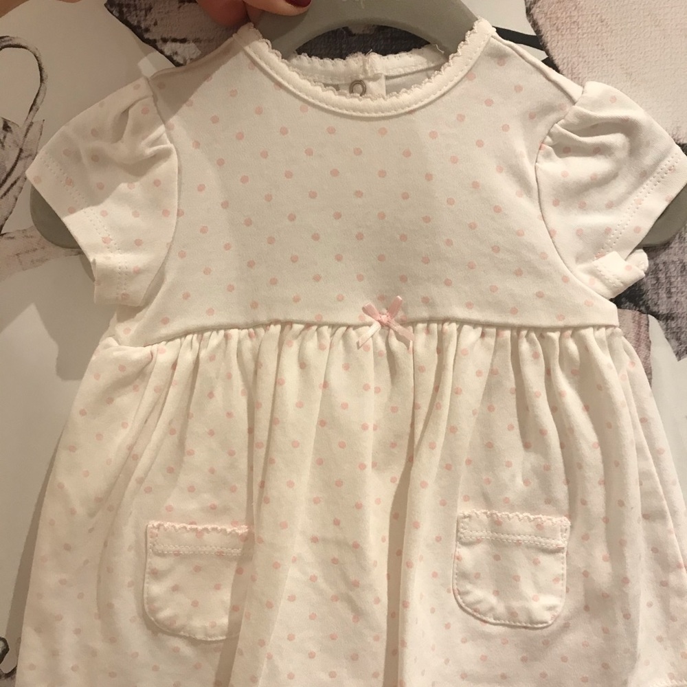 Polka Dot Onesie Dress